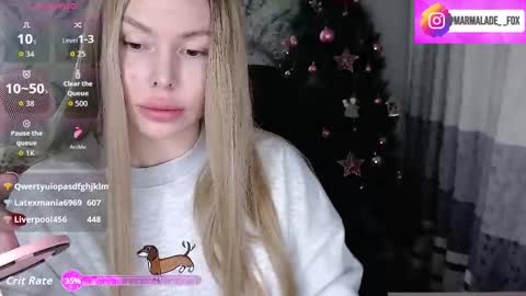 Marmalade Fox online show from 01.15.26