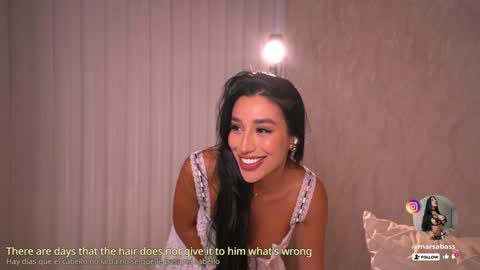 Snapshot of marsabass chatting on 02.05.25 online show from 02.05.25