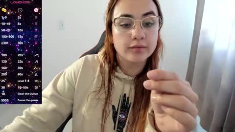 Snapshot of maryluna95 chatting on 11.04.25 Dulce Maria online show from 11.04.25