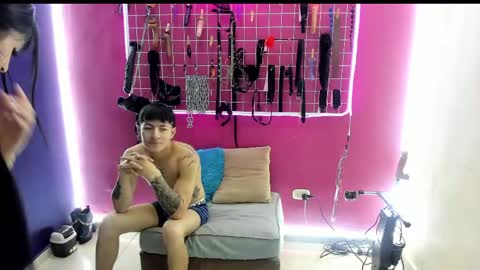 Snapshot of masteraxelandmelany chatting on 04.18.26 Axel And Melany online show from 04.18.26