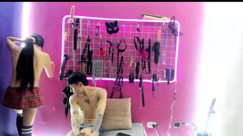 Snapshot of masteraxelandmelany chatting on 04.27.26 Axel And Melany online show from 04.27.26