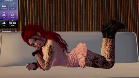 Snapshot of maya_3dxx chatting on 02.20.25 Maya online show from 02.20.25