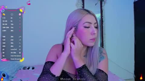 Megan rose online show from 01.15.26