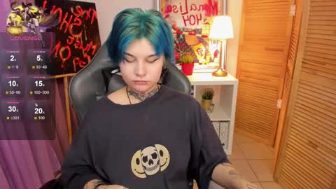 Snapshot of mekurisu chatting on 02.07.25 mekurisu online show from 02.07.25