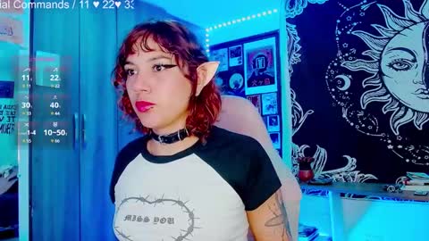 Snapshot of mel_dahlia chatting on 01.13.25 Melissa - - Please help me to reach 100 thumbs up online show from 01.13.25