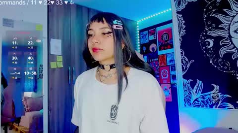 Snapshot of mel_dahlia chatting on 02.01.25 Melissa - - Please help me to reach 100 thumbs up online show from 02.01.25