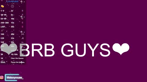 melanyrouse1 online show from 03.08.25