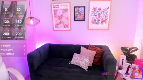 Snapshot of melissa_koster chatting on 06.26.26 Melissa 3 online show from 06.26.26