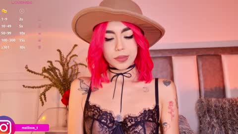 Snapshot of melytaylor chatting on 02.09.25 Melissa online show from 02.09.25