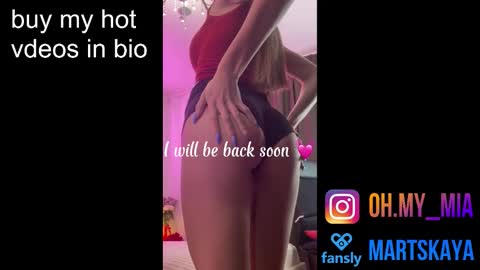 Mia Martskaya online show from 12.15.25