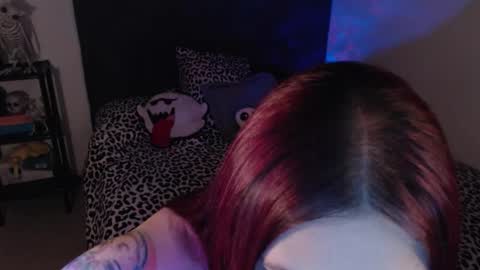 Snapshot of mia_adams_red chatting on 11.23.25 mia online show from 11.23.25