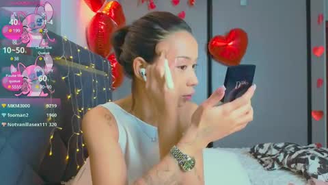 Snapshot of mia_sirenia chatting on 02.15.25 Mia online show from 02.15.25