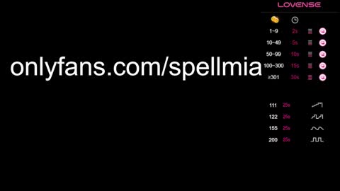 Mia  instagram miasspell online show from 01.25.25