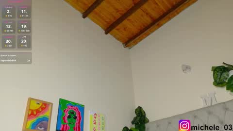 Snapshot of michele_rooss00 chatting on 11.14.25 melannie follow my new page online show from 11.14.25