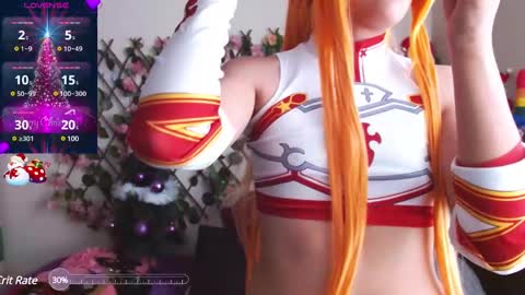 Snapshot of midoriquinn chatting on 12.12.24 Midori 7u7 online show from 12.12.24