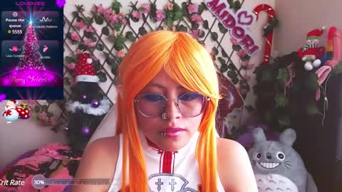 Snapshot of midoriquinn chatting on 12.13.24 Midori 7u7 online show from 12.13.24