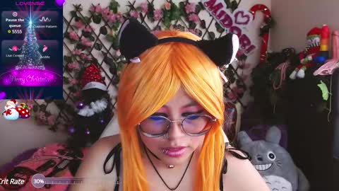 Snapshot of midoriquinn chatting on 12.22.24 Midori 7u7 online show from 12.22.24