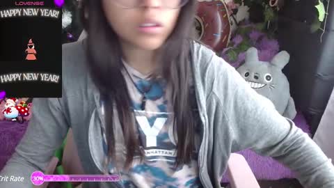 Snapshot of midoriquinn chatting on 01.03.25 Midori 7u7 online show from 01.03.25