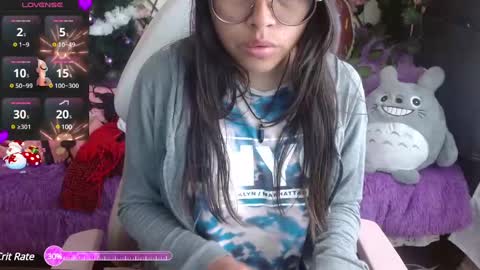 Snapshot of midoriquinn chatting on 01.04.25 Midori 7u7 online show from 01.04.25