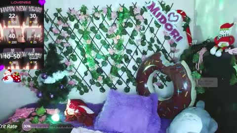 Snapshot of midoriquinn chatting on 01.04.25 Midori 7u7 online show from 01.04.25