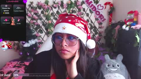 Snapshot of midoriquinn chatting on 01.05.25 Midori 7u7 online show from 01.05.25