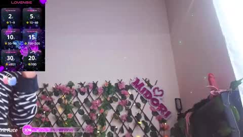 Snapshot of midoriquinn chatting on 01.17.25 Midori 7u7 online show from 01.17.25