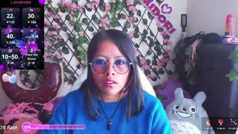 Snapshot of midoriquinn chatting on 01.20.25 Midori 7u7 online show from 01.20.25