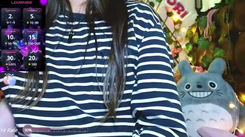 Snapshot of midoriquinn chatting on 01.21.25 Midori 7u7 online show from 01.21.25