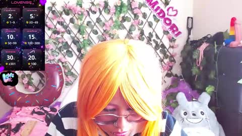 Snapshot of midoriquinn chatting on 01.27.25 Midori 7u7 online show from 01.27.25