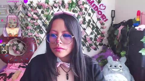 Snapshot of midoriquinn chatting on 01.28.25 Midori 7u7 online show from 01.28.25