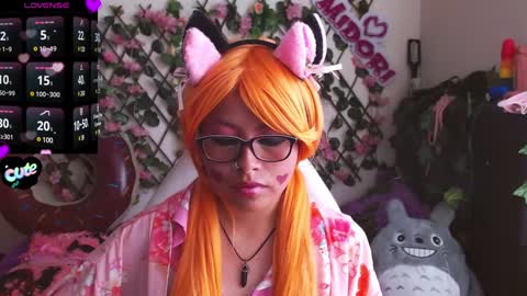 Snapshot of midoriquinn chatting on 01.31.25 Midori 7u7 online show from 01.31.25