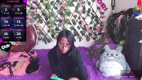 Snapshot of midoriquinn chatting on 02.01.25 Midori 7u7 online show from 02.01.25