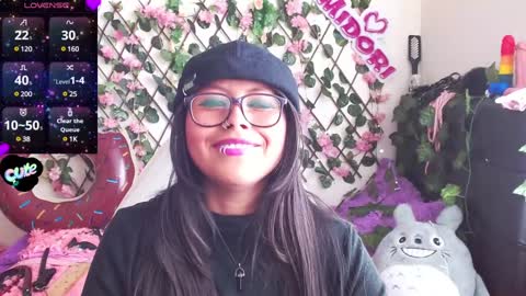 Snapshot of midoriquinn chatting on 02.01.25 Midori 7u7 online show from 02.01.25