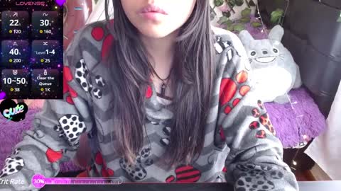 Snapshot of midoriquinn chatting on 02.02.25 Midori 7u7 online show from 02.02.25