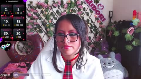 Snapshot of midoriquinn chatting on 02.04.25 Midori 7u7 online show from 02.04.25