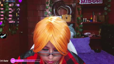 Snapshot of midoriquinn chatting on 03.04.25 Midori 7u7 online show from 03.04.25