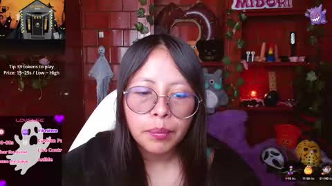 Snapshot of midoriquinn chatting on 10.10.25 Midori 7u7 online show from 10.10.25