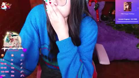 Snapshot of midoriquinn chatting on 12.14.25 Midori 7u7 online show from 12.14.25