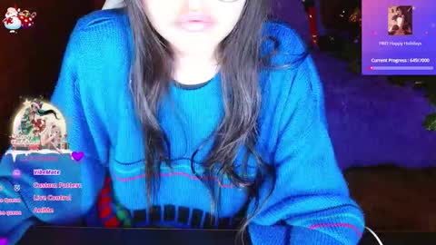 Snapshot of midoriquinn chatting on 12.16.25 Midori 7u7 online show from 12.16.25