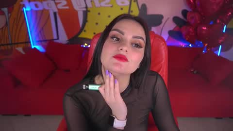 Snapshot of milashalovely chatting on 02.28.25 Milasha online show from 02.28.25