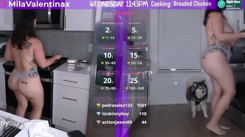 Mila Valentina online show from 02.13.25