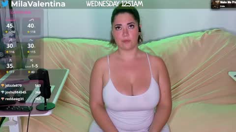 Mila Valentina online show from 03.12.25