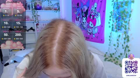 Snapshot of miliameow chatting on 02.02.25 Milia online show from 02.02.25