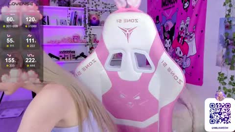 Snapshot of miliameow chatting on 02.11.25 Milia online show from 02.11.25