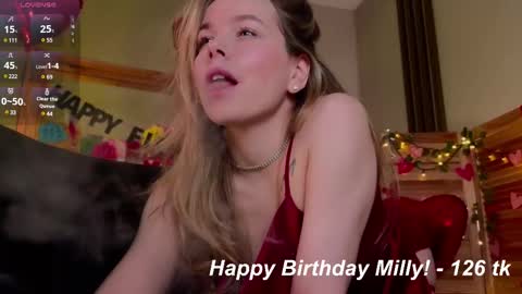 Milly    online show from 02.21.25
