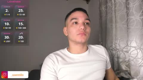 Snapshot of milo_saints chatting on 11.24.25 Milo Saints online show from 11.24.25