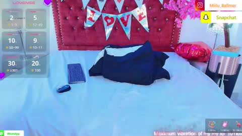 Milu ballmer  online show from 02.14.26