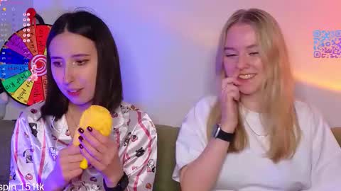 MilaBlack and  StacyBlonde Today unboxing Lovens OMG online show from 03.04.26