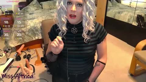 Snapshot of missalthea chatting on 02.08.25 Althe online show from 02.08.25