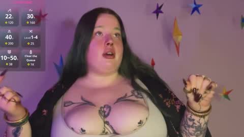 Snapshot of missbika chatting on 12.20.25 Miss Bika online show from 12.20.25